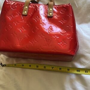 Louis Vuitton | Bags | Louis Vuitton Authentic Vintage Reade Red ...